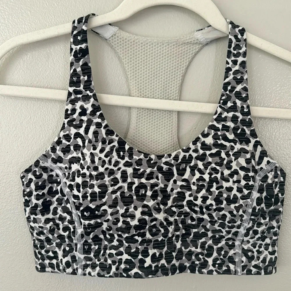 Outdoor Voices Animal Print Sports Bra